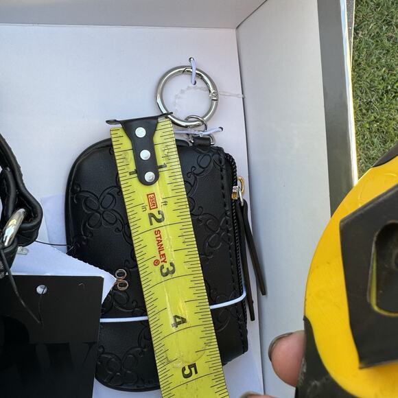 Nine West Navidad Granite Logo Mini handbag with & small wallet New Boxed Set - Picture 8 of 9